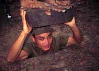Viet Cong cellar dweller