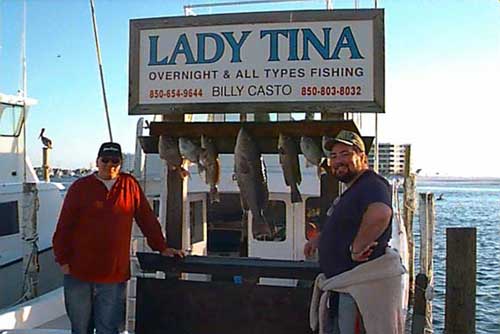 Bob and Wes with their catch